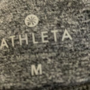 Athleta gray crop leggings Sz. M